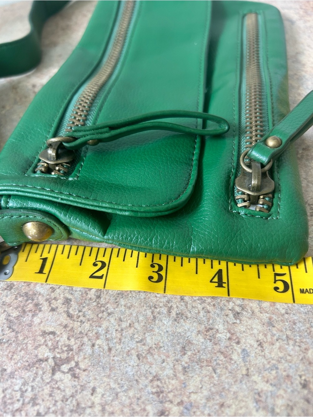 Hollywood Intuition by Jaye Hersh Grern Faux Leather Purse or Clutch - Picture 8 of 8